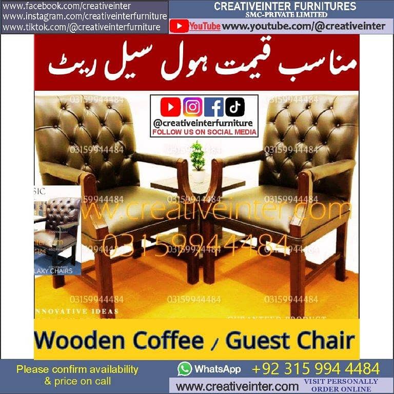Office chair desk sofa bed set table workstation study computer dinin 18