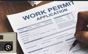 Dubai/saudi arabia/ Qatar work permit visa available here