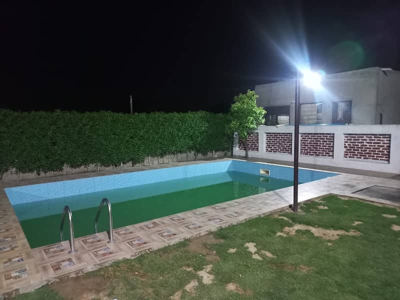 Farm House Available For Rent in Lahore Swimming Pool for Rent Lahore 2