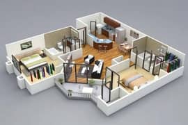 3D DESIGNING & FLOOR PLANNING