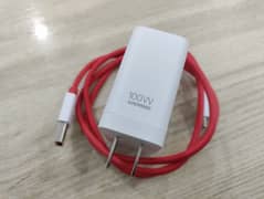 oneplus 12 pro 100w wrap charger cable 100% original box pulled