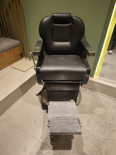 salon chairs and shampoo unit