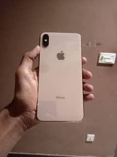 iphone xs max 64 gb pta approved single sim battery service