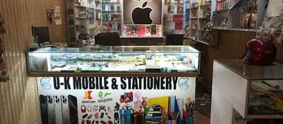 Mobile shop & stationery shop