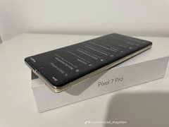 Google pixel 7 Pro 12 GB 256 GB