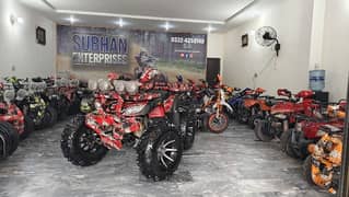 Monster 250cc Auto Engine Atv Quad 4 Wheels Bikes Delivery In All Pak