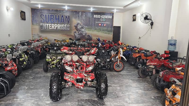 Monster 250cc Auto Engine Atv Quad 4 Wheels Bikes Delivery In All Pak 3