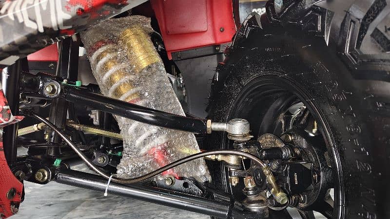 Monster 250cc Auto Engine Atv Quad 4 Wheels Bikes Delivery In All Pak 5