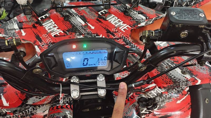 Monster 250cc Auto Engine Atv Quad 4 Wheels Bikes Delivery In All Pak 11
