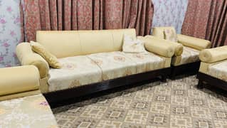 Fancy Sofa Set Sheesham Wood