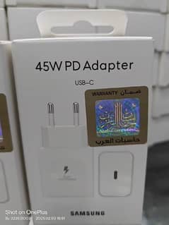 Original Samsung 25W and 45W and 100W Chargers (Box Packed)