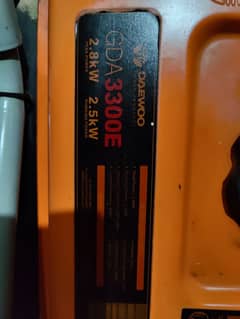 Daewoo 2.5kw generator