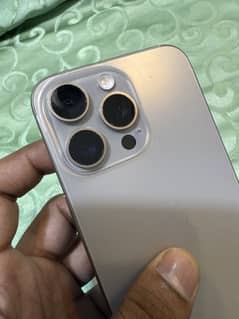 Iphone 15 pro max natural Titanium 