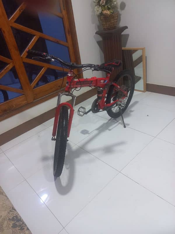 Land Rover Folding Bicycle Red colour 0