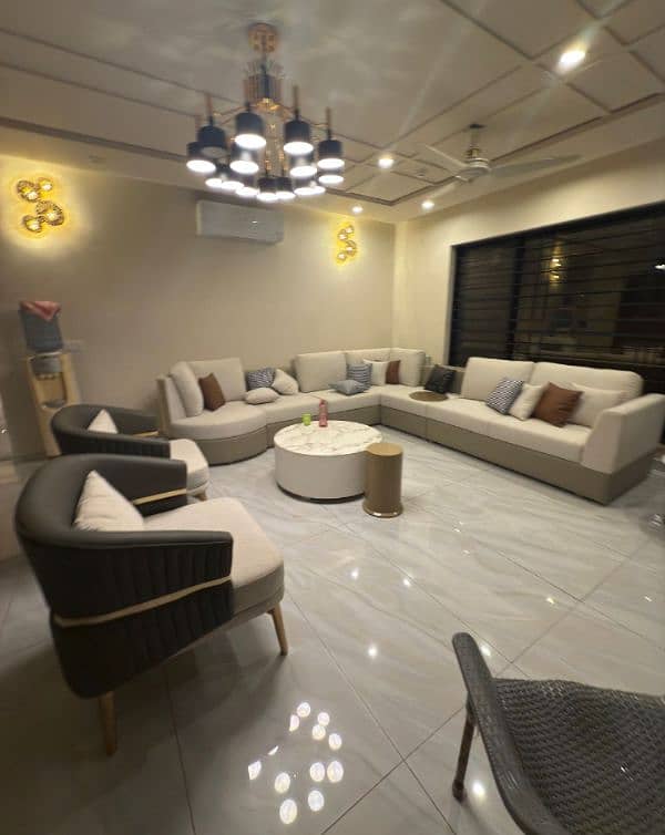 Sofa set/U shape Sofa/L shape Sofa/Corner Sofa/10 seater L shape 4