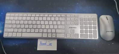 Wireless Keyboard Mouse Combo Set 2.4G Ultra-Thin