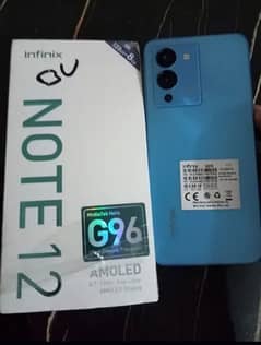 Infinix note 12 g96 ha with box ha sat ok ha