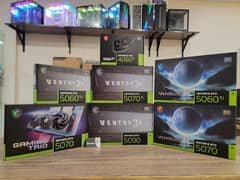 MSI RTX 5090/5070 Ti/5070/5060 Ti In Stock!!!