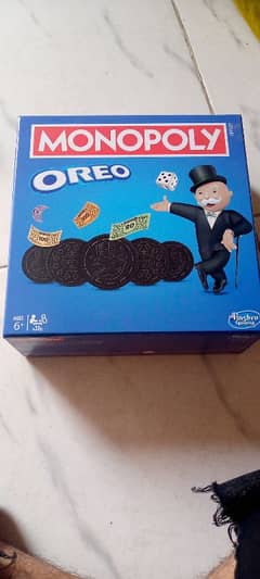 Monopoly brand oreo game