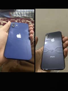 Apple iPhone 12 pta approved128 gb and iPhone x pta approved 256gb
