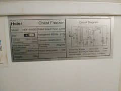 Haier chest freezer model HDF-405SD Urgently for sale