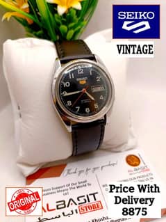 Seiko 5 CITIZENS ORIENT AUTOMATIC MEN WRIST WATCH 03161737353