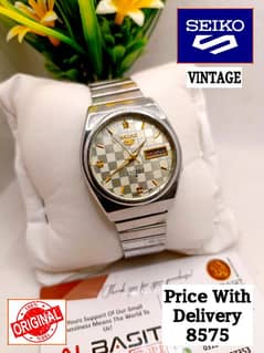 Seiko 5 CITIZENS ORIENT AUTOMATIC MEN WRIST WATCH 03161737353