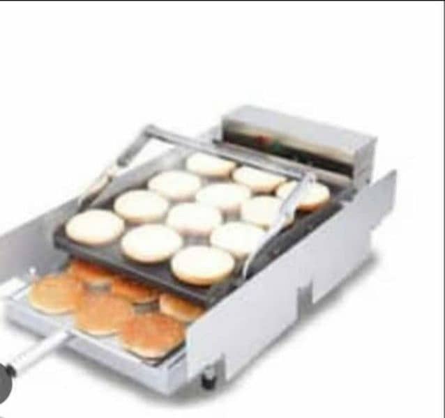 commercial burger bun toaster for call (03010013771) 1