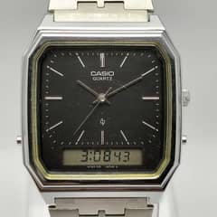 Casio vintage watch . alarm clock. water resistant. Rado golden watch.