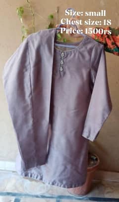 2 piece used like new dress in 1500