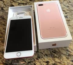 I Phone 7 plus 128 GB 0322 1007945 my WhatsApp number