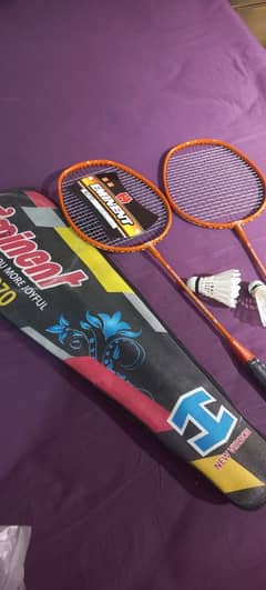 Badminton never used