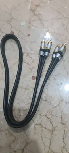 Monster Cable RCA Male Video Cables & Interconnects