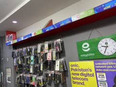 Mobile Accessories,Easy paisa shop for sale