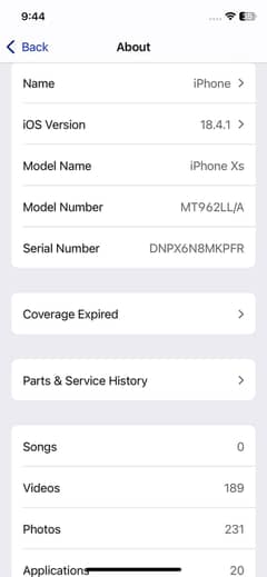 i phone xs