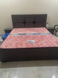 New Bed set only few days used ,