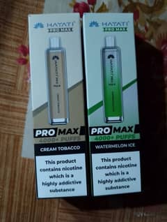 Hayyat pro Max imported vape 4000 puffs