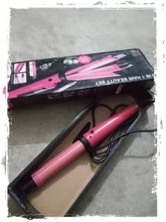 3in1  straight curl