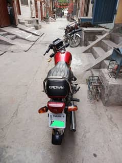 crown bike 2021 model condition ok he bilkul