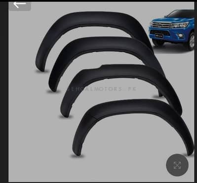 REVO OEM ORIGINAL BLACK FENDER FLARES 4 PCS NEW PACKED