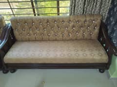 5 Seat Wooden Sofa Set