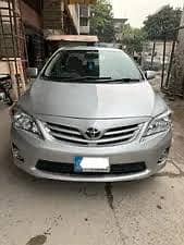 Toyota Corolla Gli 2011 silver bright