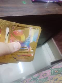 Pokémon gold card