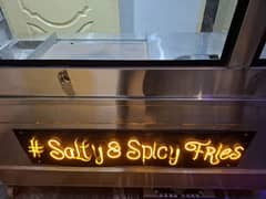 fast food counter
