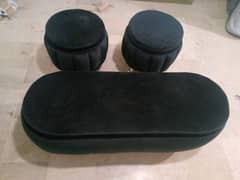 Sofa Set Blue Colour