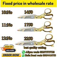 Best Quality Fabric Cutting Scissors for Tailors