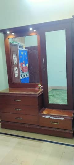 Big size wooden dressing table