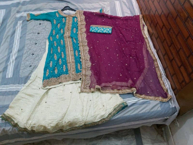Heavy Embroidery Pure Chiffon Suit & Dupatta 3