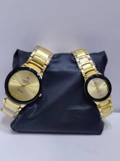 Stylish gold watch