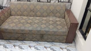 Sofa plus Double Bed
